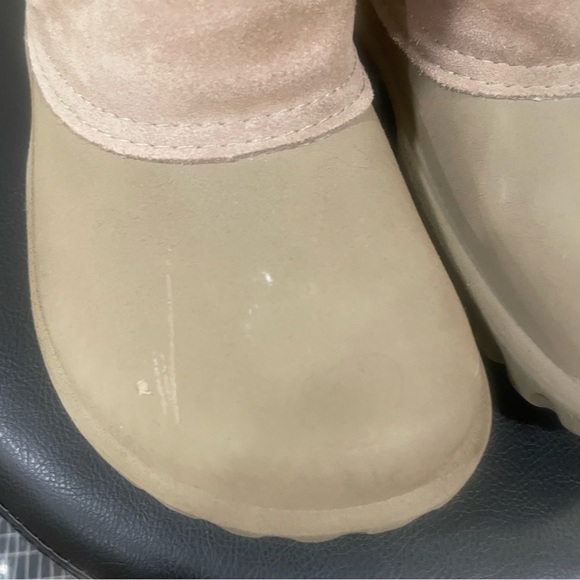 Crocs Ambler Outdoor Suede Rubber Boots - Men\'s Size 8 - Khaki, Faux Fur Lining main image 7